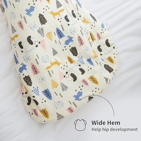 Duomiaomiao Baby Sleep Sack Wearable Blanket Size Medium 9-12 Months Zipper - Picture 5 of 6